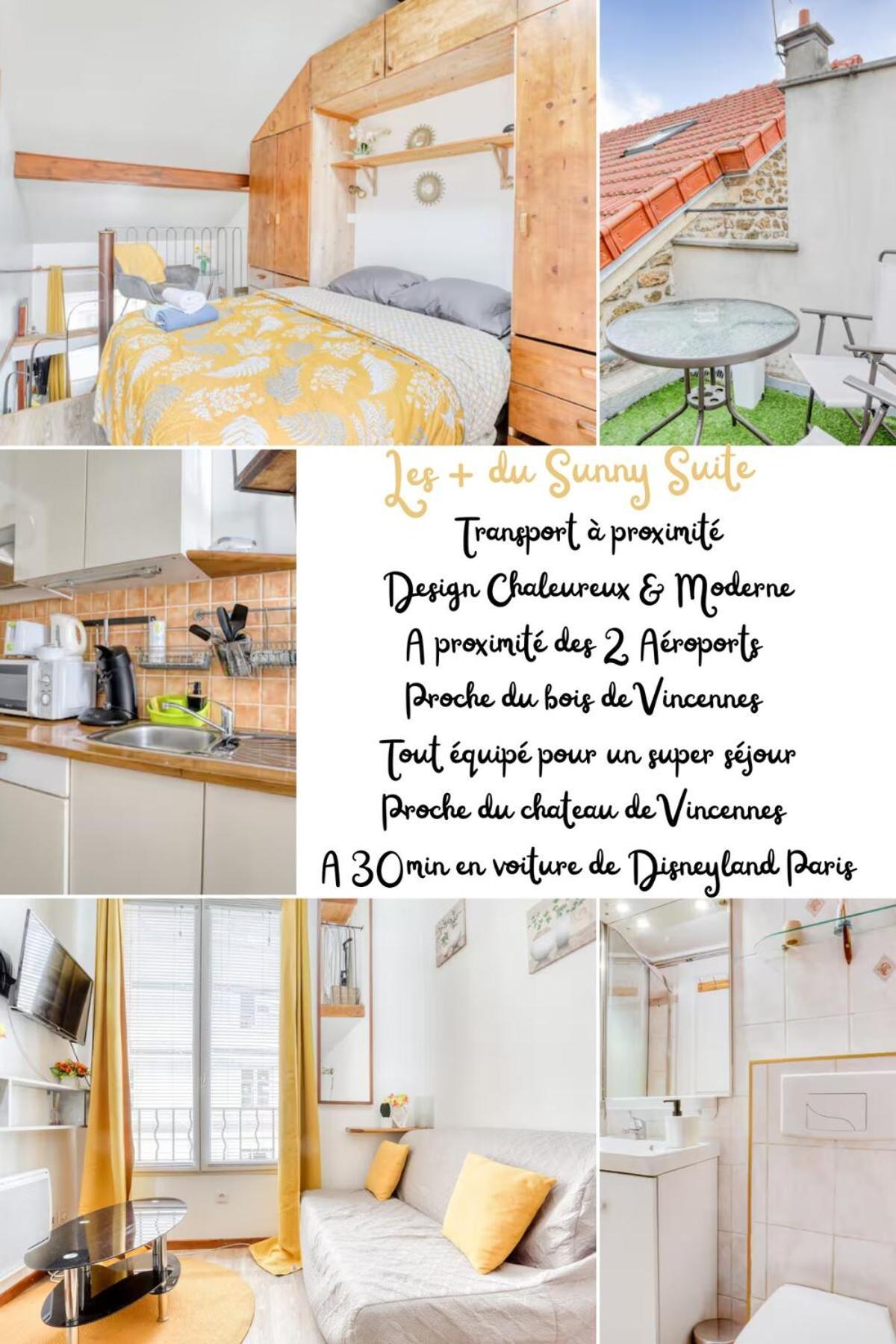 Sunny Suite-Proche Paris & Disney Fontenay-sous-Bois Exterior photo